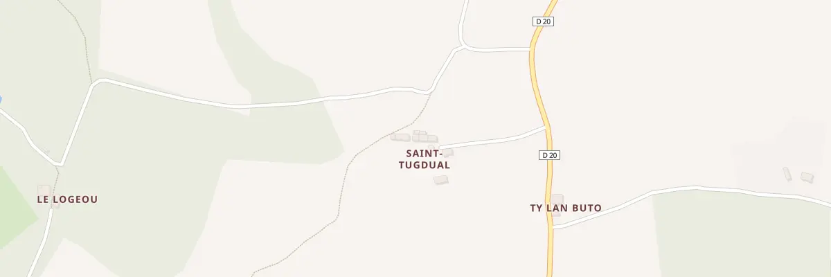 Plan du 3 Saint Tugdual à Brélidy