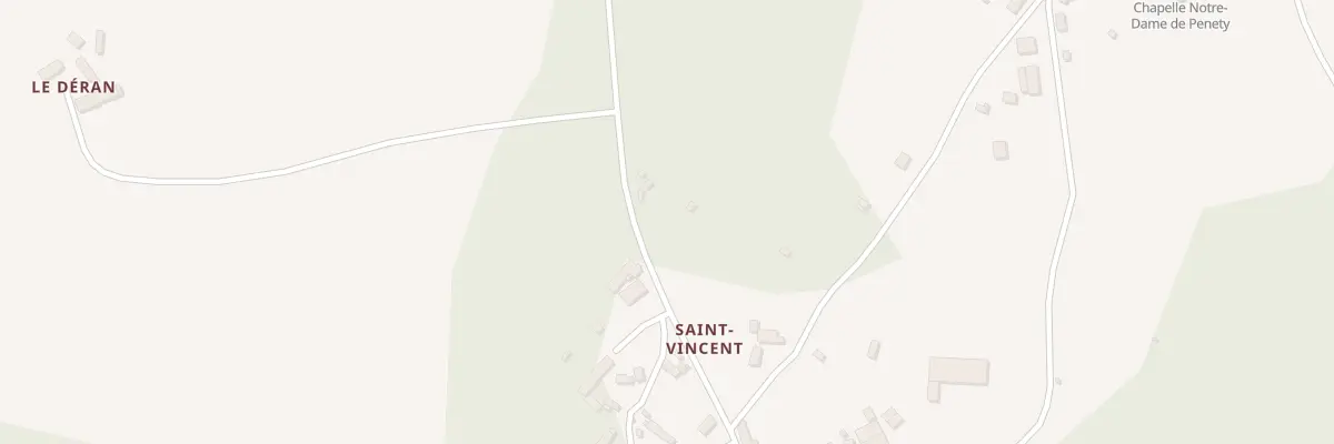 Plan du 1 Saint Vincent à Persquen