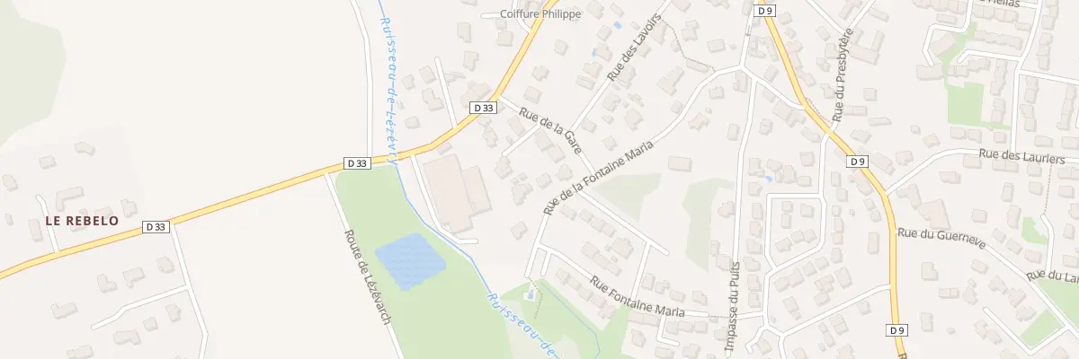 Plan du 5570 Rue de la Fontaine Maria à Merlevenez