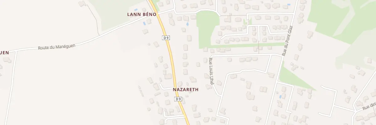 Plan du 44 Rue d’Hennebont à Merlevenez