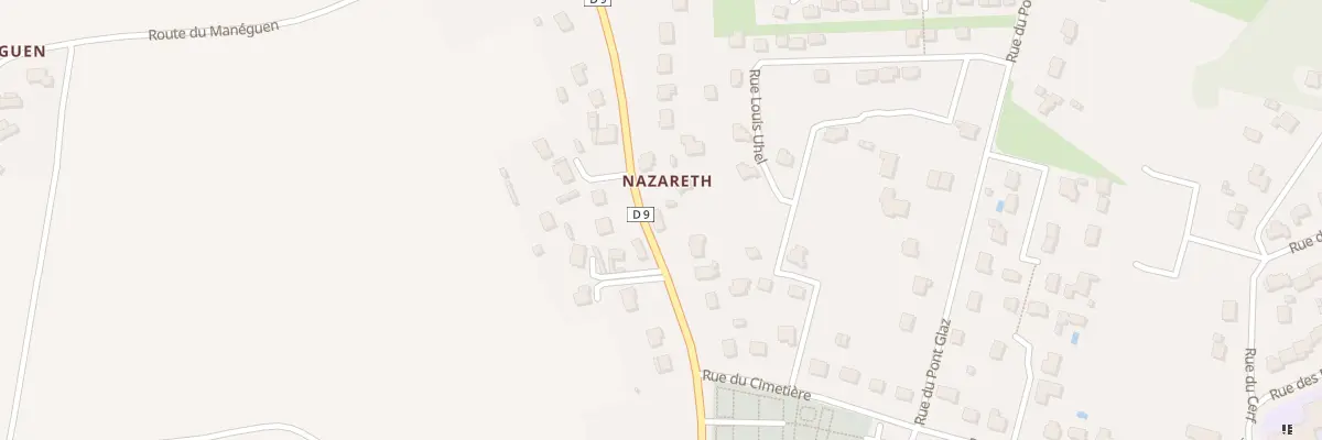 Plan du 32 Rte d’Hennebont à Merlevenez