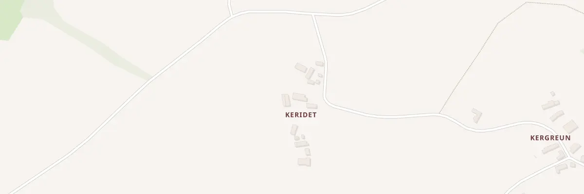 Plan du 4 Keridet à Tréglamus