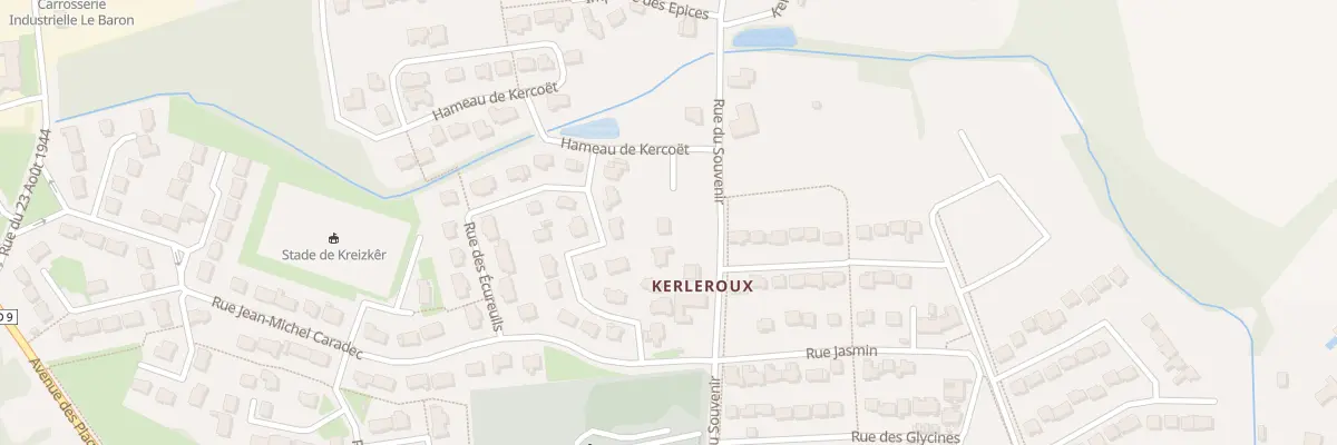 Plan du 5198B Kerprat à Kervignac