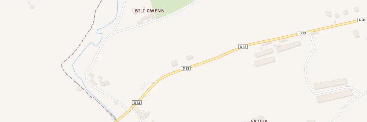 Plan du 6525 Les Quatre-Vents à Troguéry