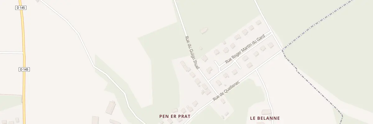 Plan du 78 Rue du Guigo Ihuel à Hennebont