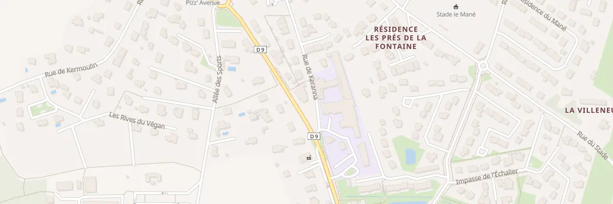 Plan du 14B Rue de Ker Anna à Kervignac