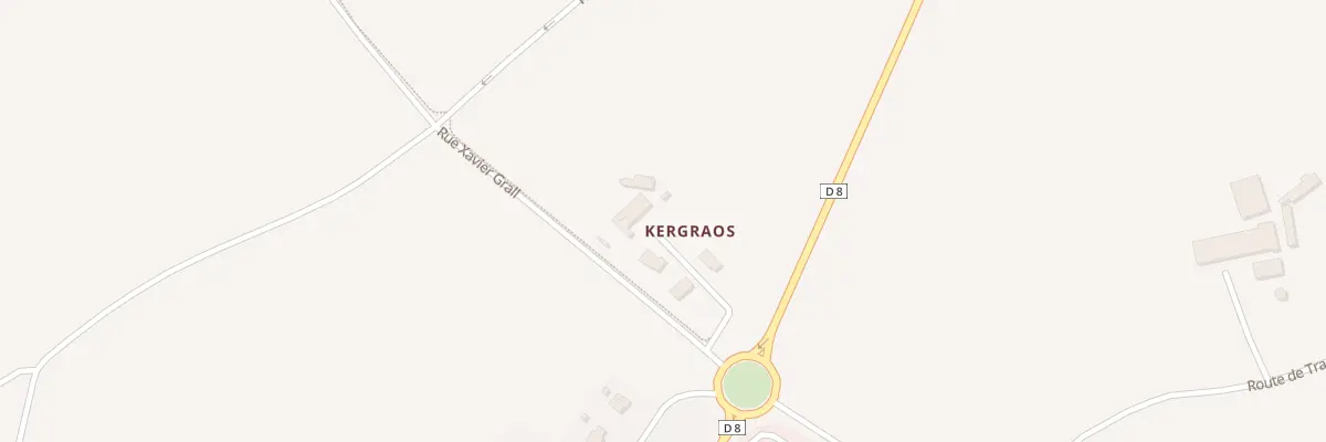 Plan du 5222 Kergroas à Minihy-Tréguier