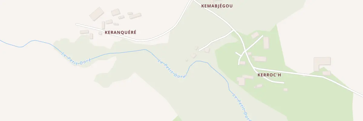 Plan du 5314 Moulin de Kerroch à Plouguernével