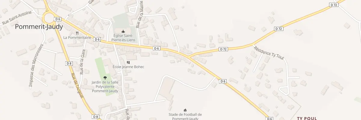 Plan du 46 Rue de l’Eglise Pommerit Jaudy à La Roche-Jaudy