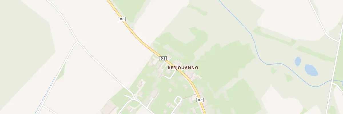 Plan du 5145 Kerjouanno à Langoëlan