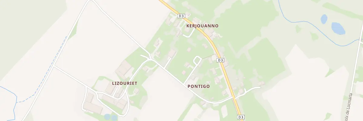Plan du 5055F Kerjouanno à Langoëlan