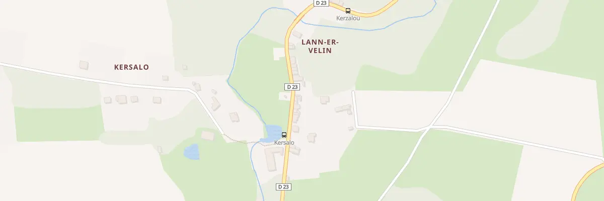 Plan du 5379 Kersalo à Inzinzac-Lochrist