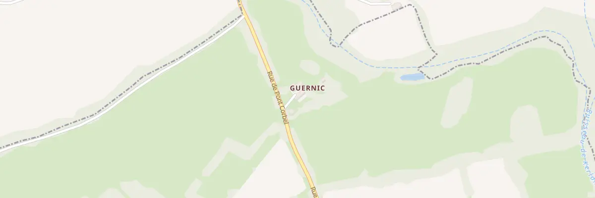 Plan du 5022 Guernic à Langoëlan