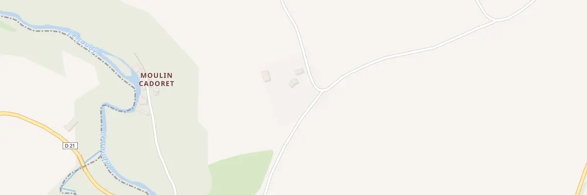 Plan du 1 Kermaçonnet à Runan