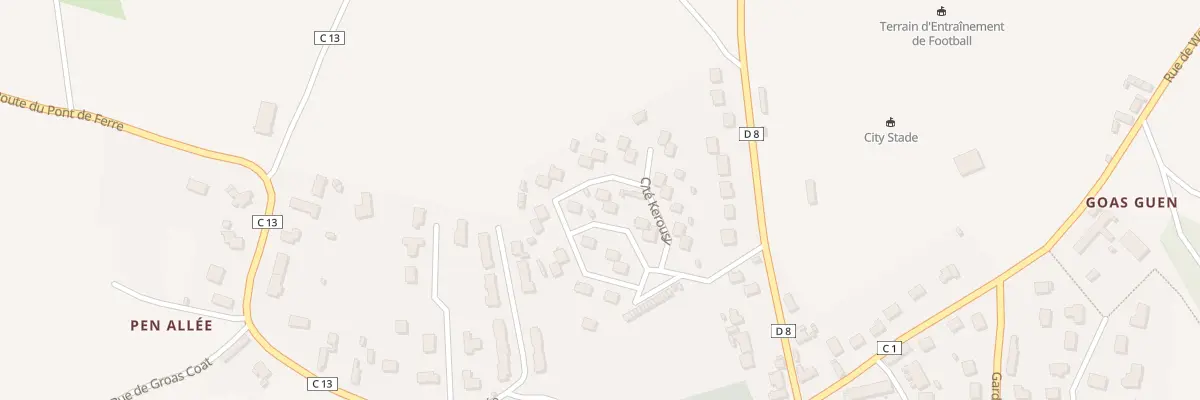 Plan du 24 Res Kerousy à Plouguiel