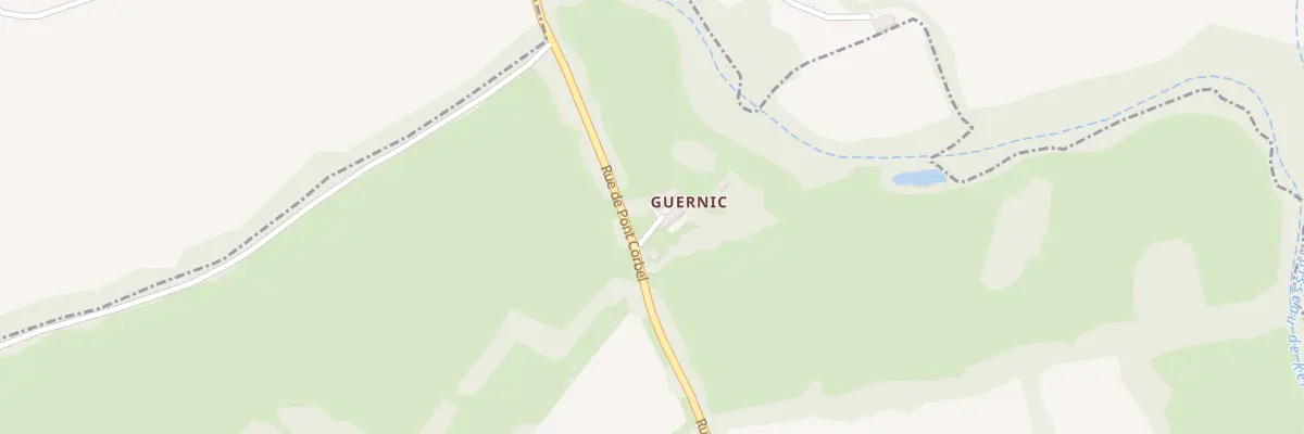 Plan du 5021 Guernic à Langoëlan