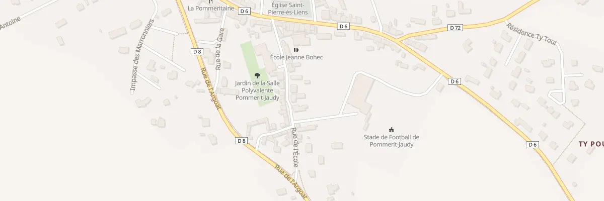Plan du 11 Rue de l’École à La Roche-Jaudy