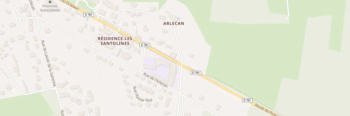 Plan du 67 Rue du Driasker à Plouhinec