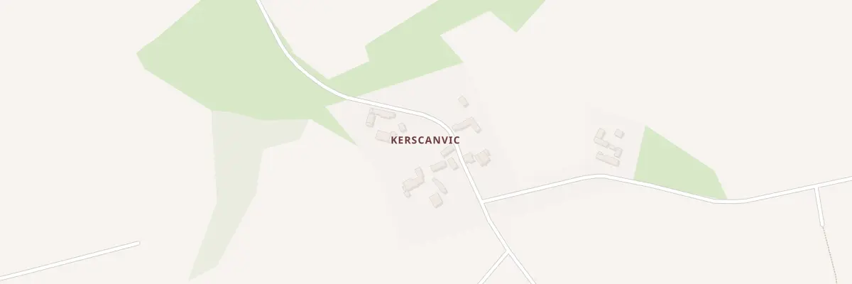 Plan du 4 Kerscanvic à Pédernec