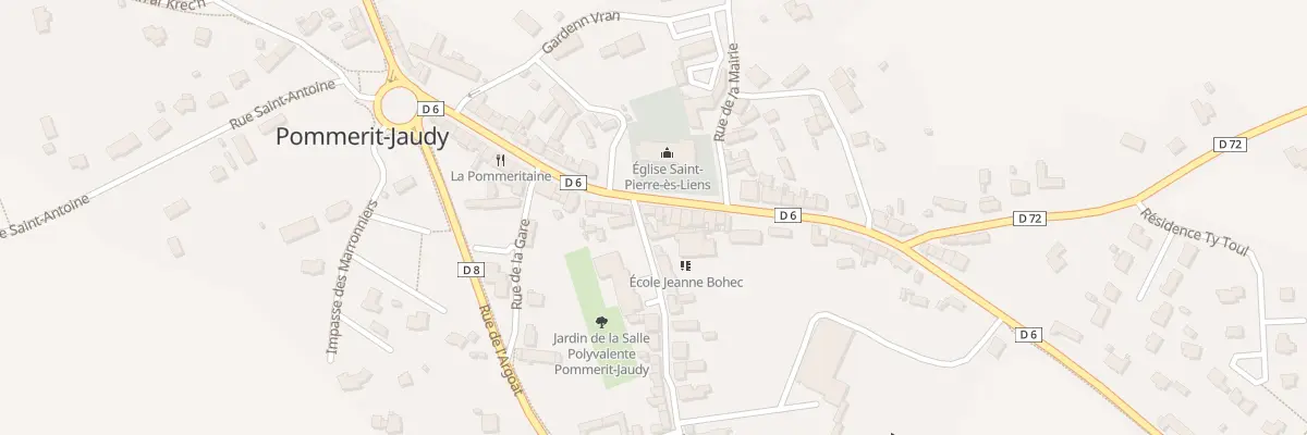 Plan du 26 Rue de l’Eglise Pommerit Jaudy à La Roche-Jaudy