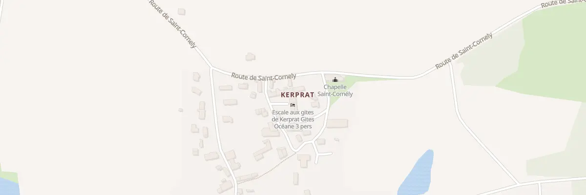 Plan du 13 Kerprat à Plouhinec