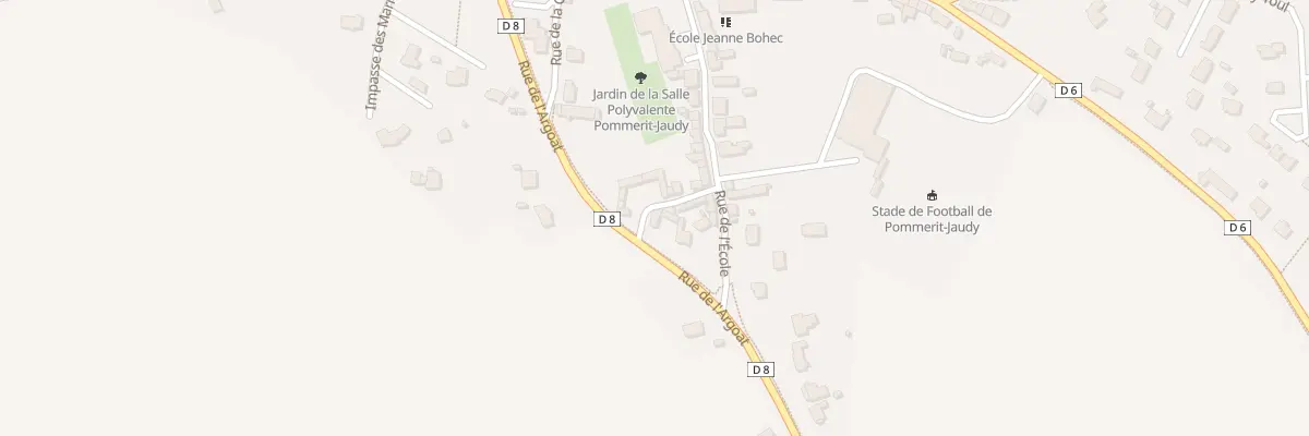 Plan du 7 Vc Hent Kroaz Ruz à La Roche-Jaudy