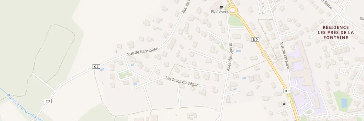 Plan du 6 Res de la Petite Prairie à Kervignac