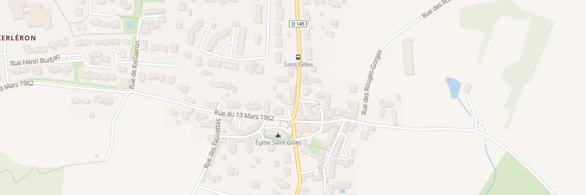 Plan du 1 Rue de Kerpotence à Hennebont