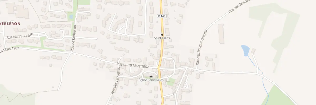 Plan du 3 Rue de Kerpotence à Hennebont