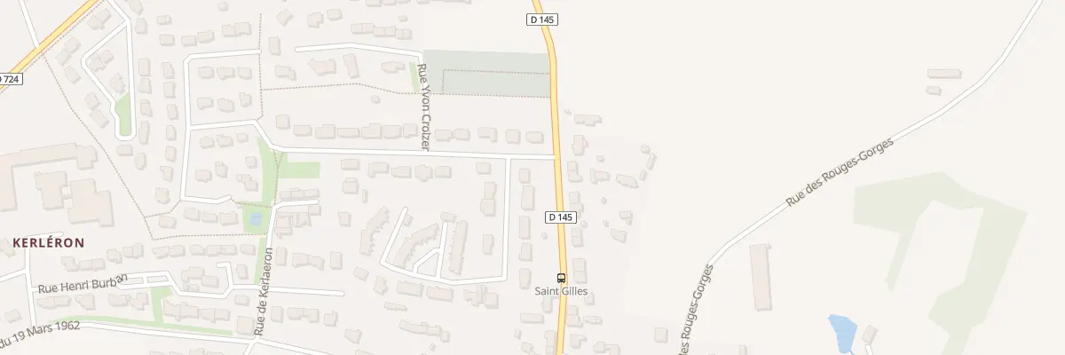 Plan du 9004 Rue de Kerpotence à Hennebont