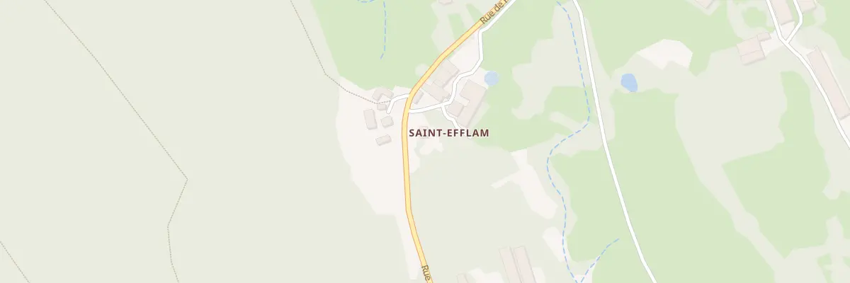 Plan du 2 Saint Efflamme à Langoëlan