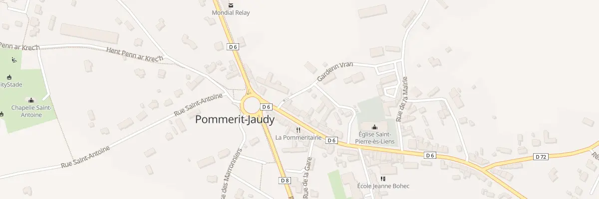 Plan du 5 Rue de l’Eglise Pommerit Jaudy à La Roche-Jaudy