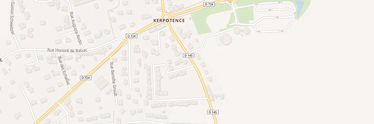 Plan du 2 Rue Jean-Francois Le Besque à Hennebont