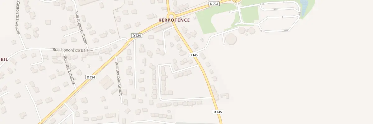 Plan du 4 Rue Jean-Francois Le Besque à Hennebont