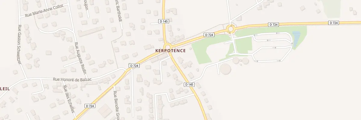 Plan du 70 Rue de Kerpotence à Hennebont