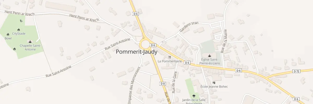 Plan du 4 Rue de l’Eglise Pommerit Jaudy à La Roche-Jaudy
