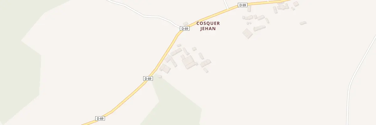 Plan du 9 Cosquer Jehan à Kerien