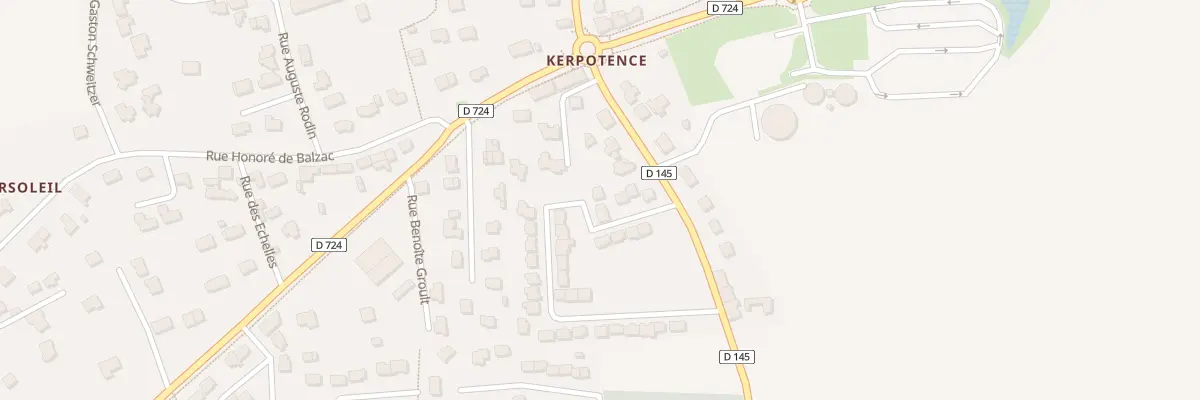Plan du 10 Rue Jean-Francois Le Besque à Hennebont