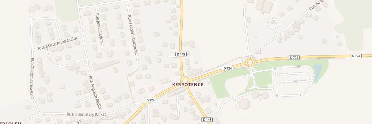 Plan du 195 Rue de la Résistance à Hennebont