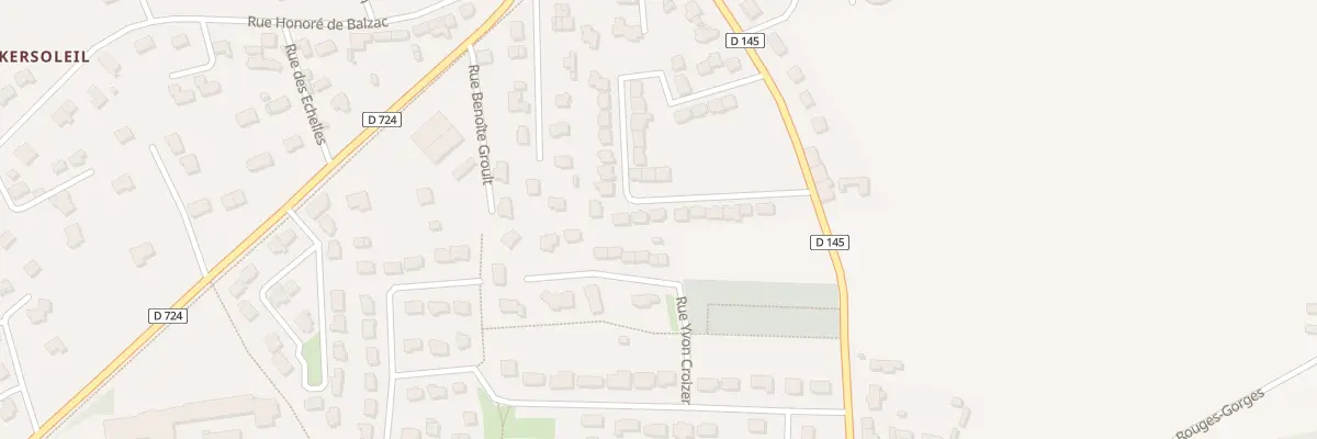 Plan du 34 Rue Jean-Francois Le Besque à Hennebont