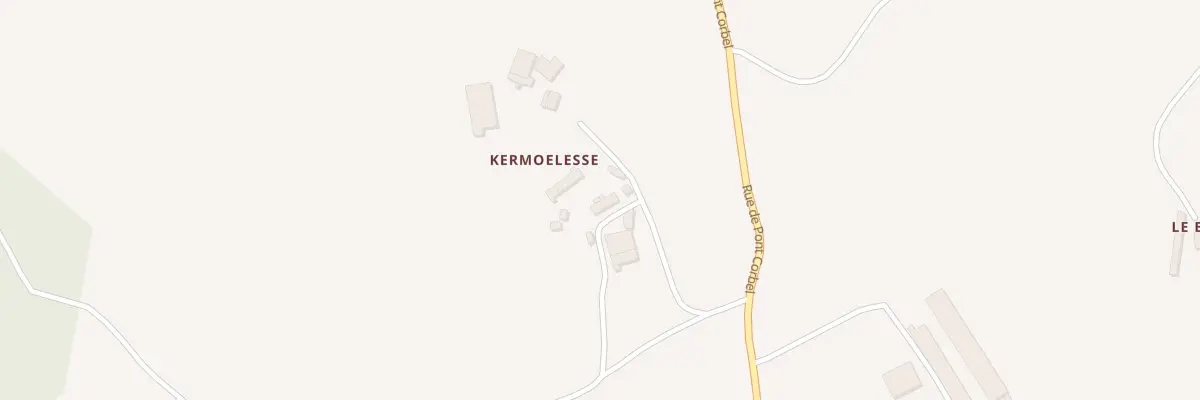 Plan du 5113 Kermoëlesse à Lescouët-Gouarec