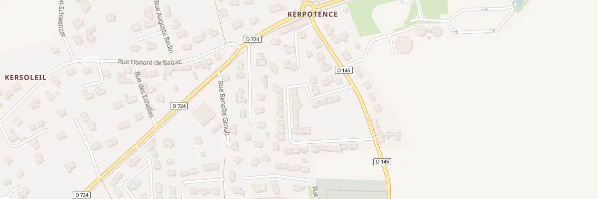 Plan du 11 Rue Jean-Francois Le Besque à Hennebont