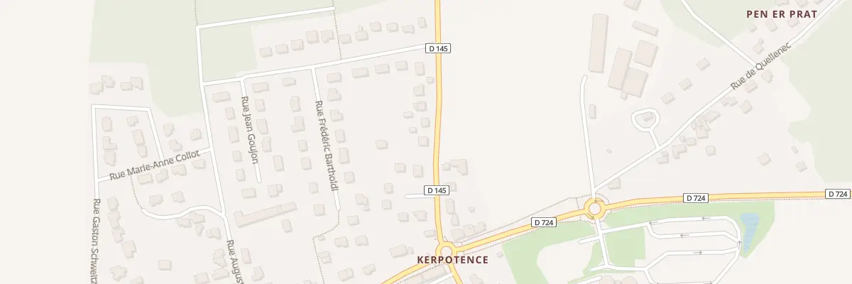 Plan du 188 Rue de la Résistance à Hennebont