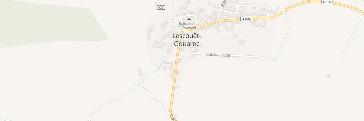 Plan du 7 Rle de Pont Corbel à Lescouët-Gouarec