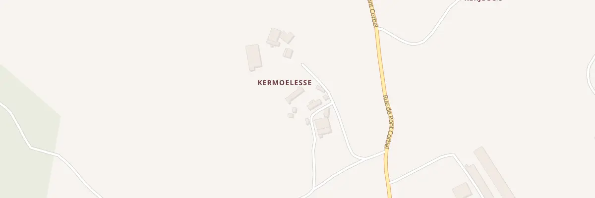 Plan du 5115 Kermoëlesse à Lescouët-Gouarec