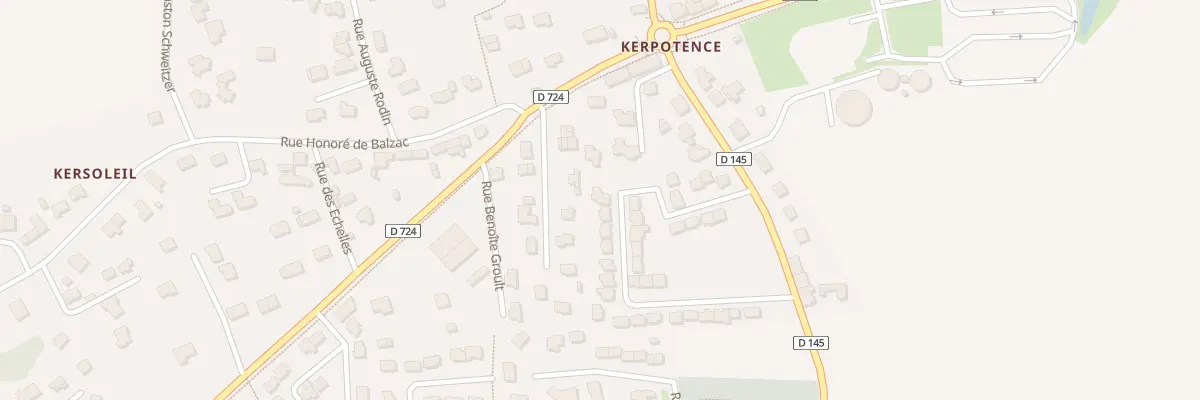 Plan du 14 Rue Jean-Francois Le Besque à Hennebont