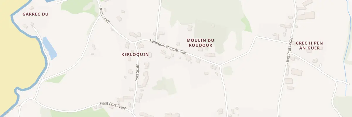 Plan du 21 Hent Kerloquin à Plougrescant