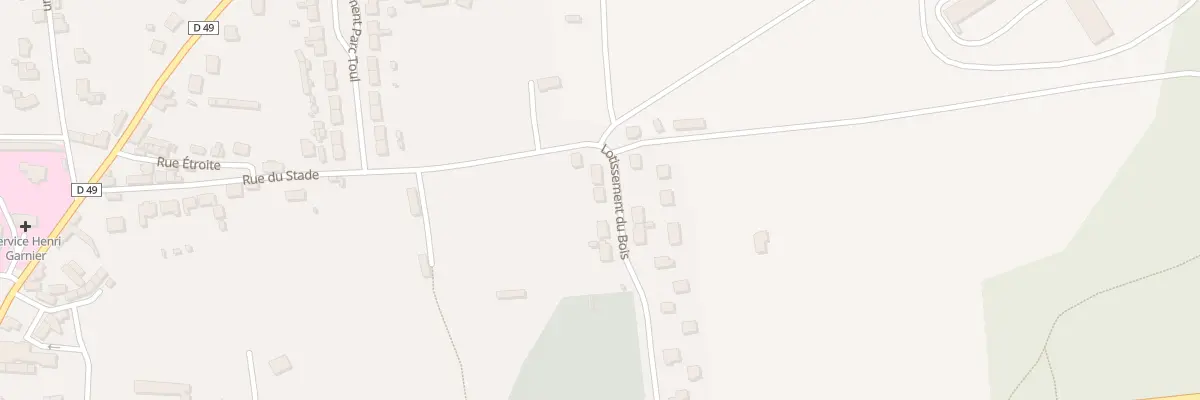 Plan du 5 Lot du Bois à Plouguernével