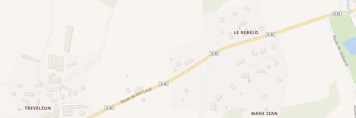 Plan du 6 Trevelzun à Merlevenez