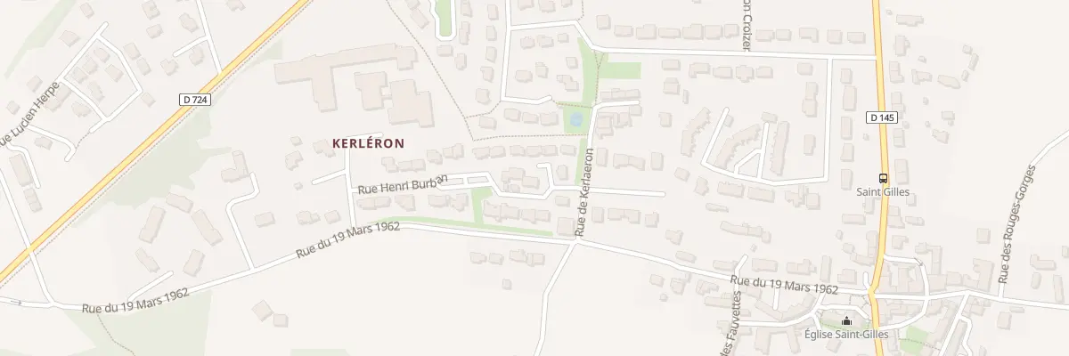 Plan du 39 Rue Henri Burban à Hennebont